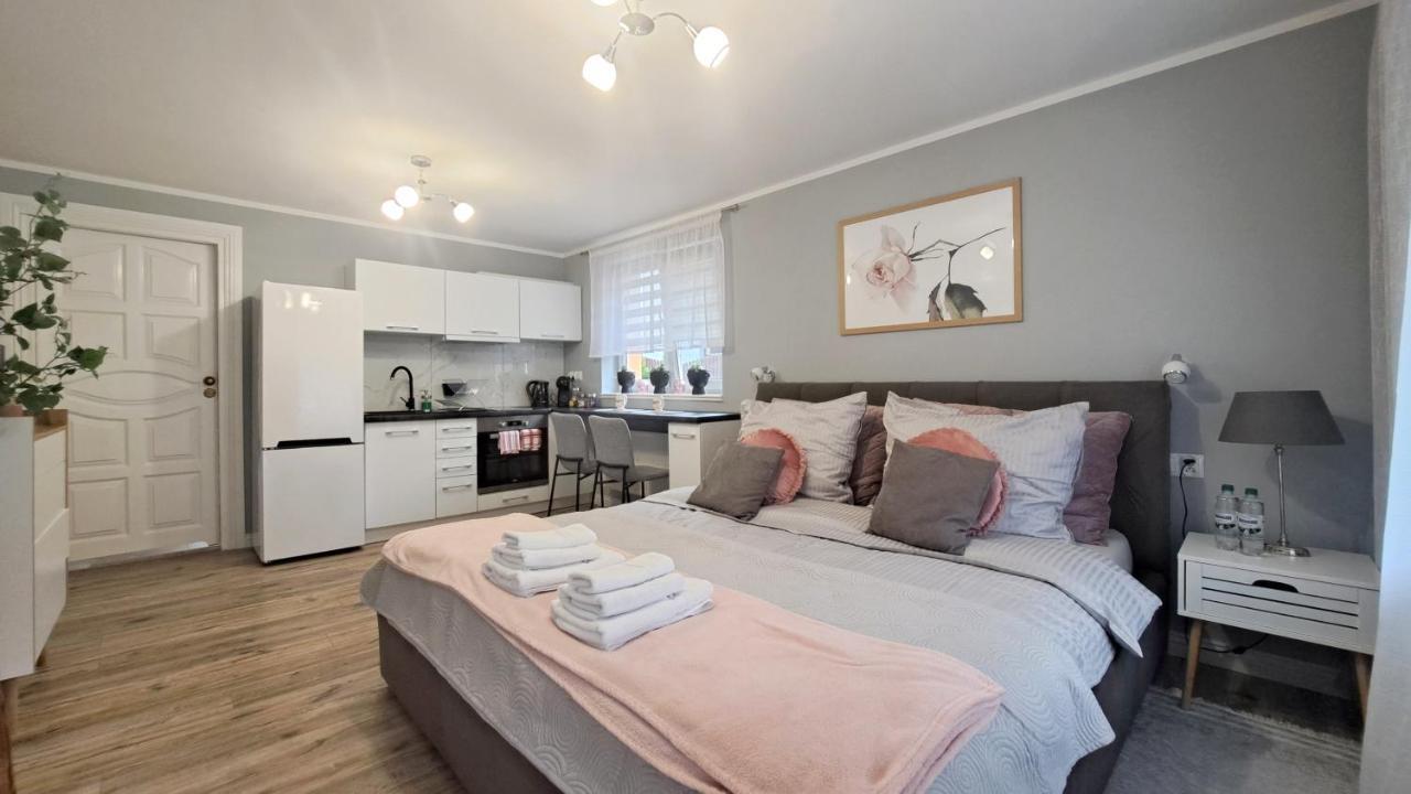 Appartamento Barwny Zakatek Augustów Esterno foto